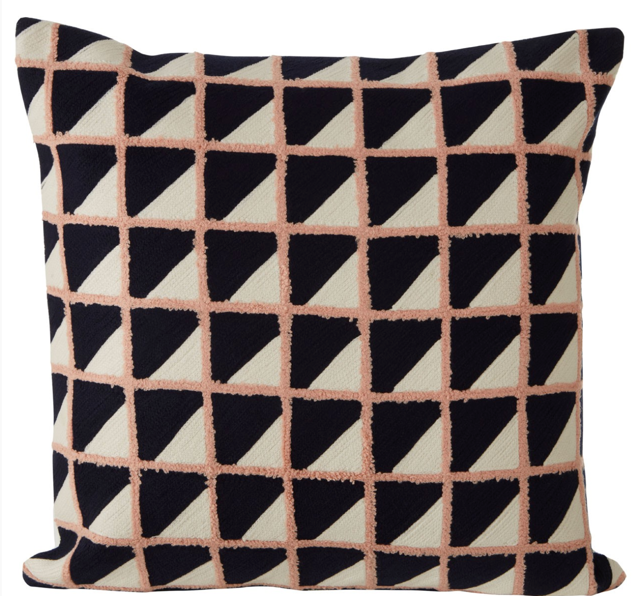 BOSIE OZELLA GRID DESIGN CUSHION