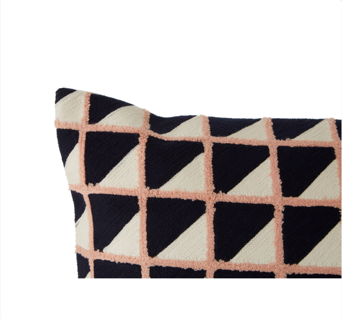 BOSIE OZELLA GRID DESIGN CUSHION