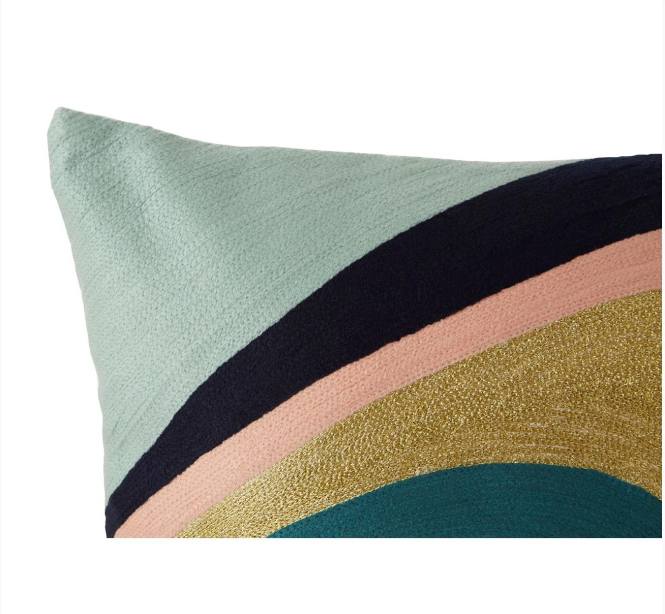 BOSIE OZELLA CURVED STRIPE CUSHION